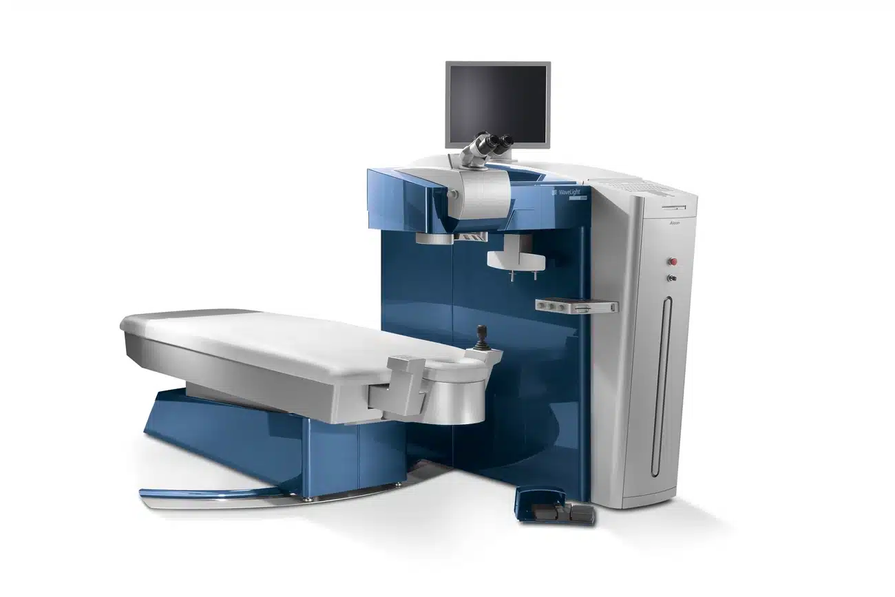WaveLight EX500 Excimer Laser used for Wavelight Plus LASIK eye surgery at OVO LASIK + LENS