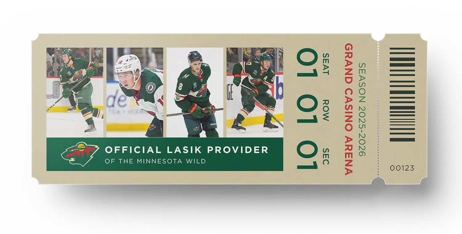 Minnesota WILD Tickets Giveaway 2025 by OVO LASIK + LENS