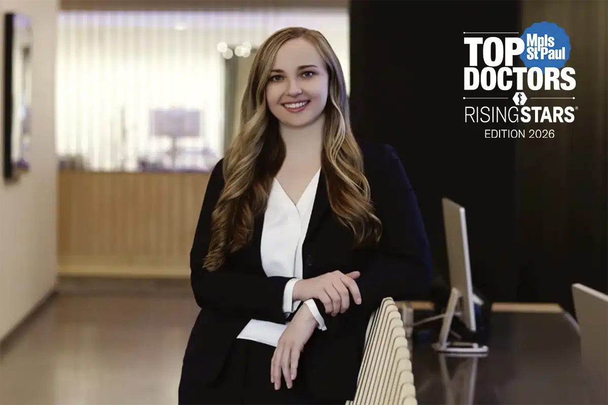 Dr. Martha Whiting of OVO LASIK + LENS, recognized as a Rising Star by Minneapolis St. Paul Magazine